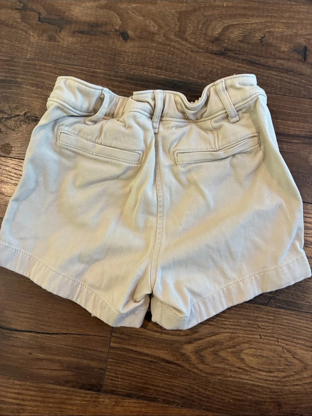 abercrombie kids Cream Cargo Skort with Front Pocket
